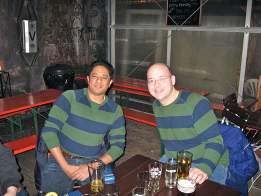 January, 2010, The month they both wore the same sweater!